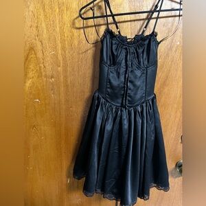 Thirty thirty black mini dress